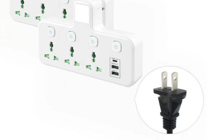 PowerHub Wireless USB British Standard Power Strip