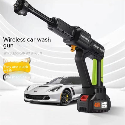 AquaBlast Wireless High-Pressure Car Washing Machine